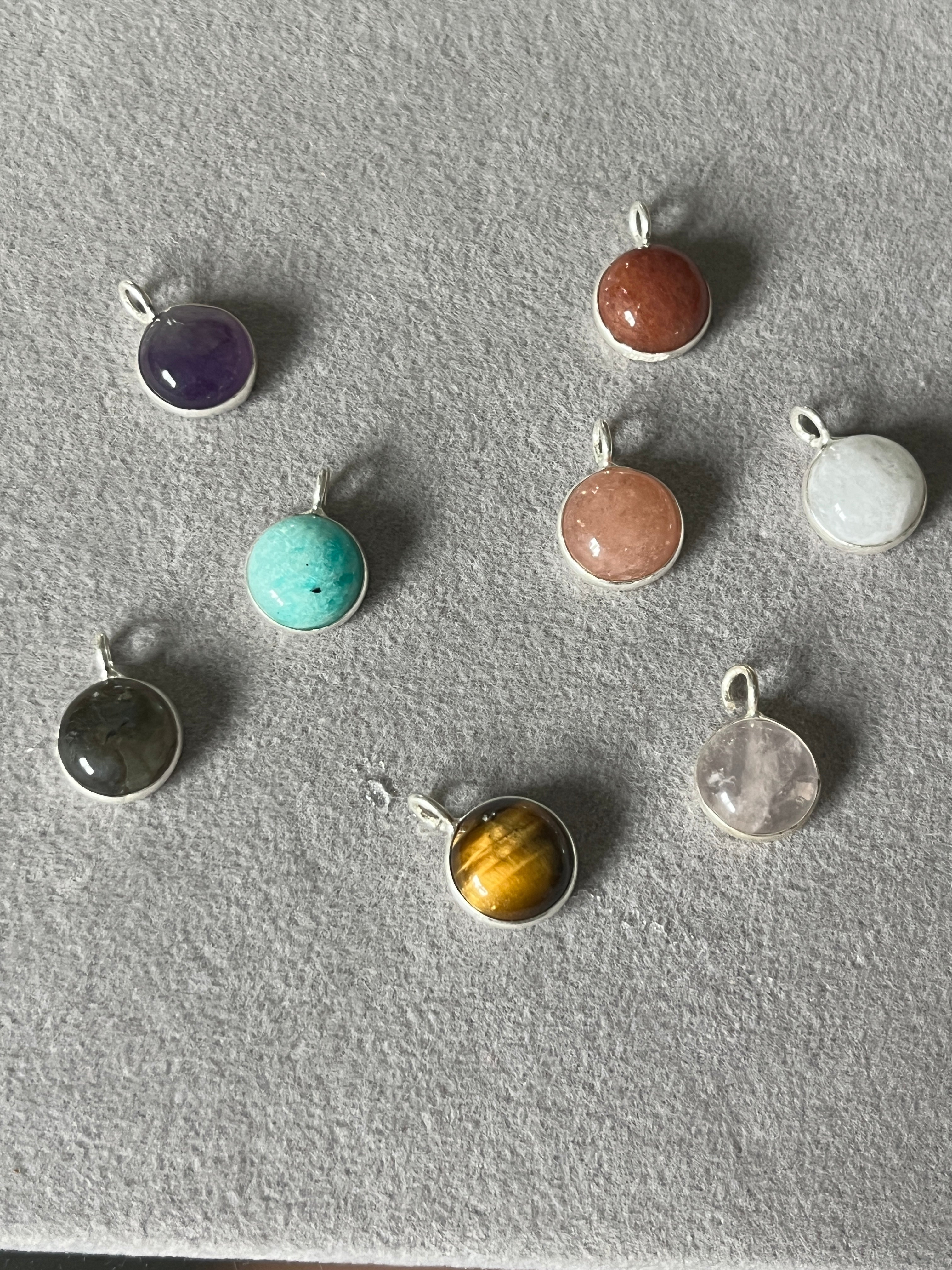 gemstone pendant
