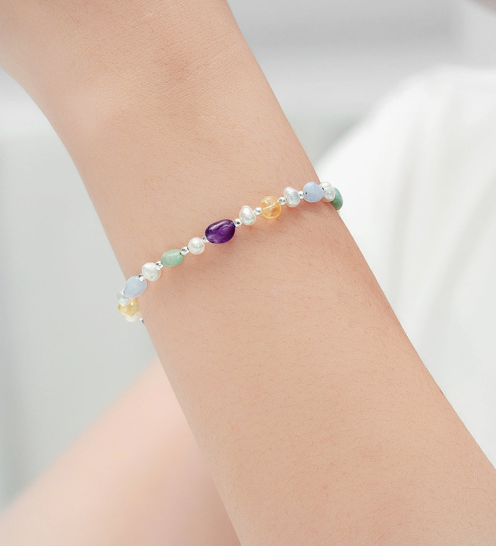 Assorted Gemstone Bracelet