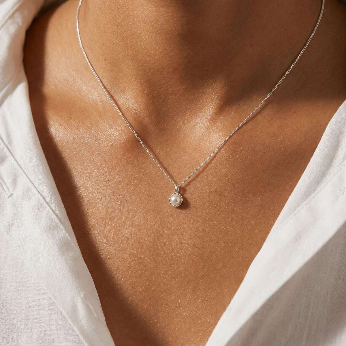Freshwater pearl Pendant Necklace