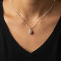 Pine Cones Pendant, Pinecone Charm Layered Necklace, 18K Gold plated , Silver