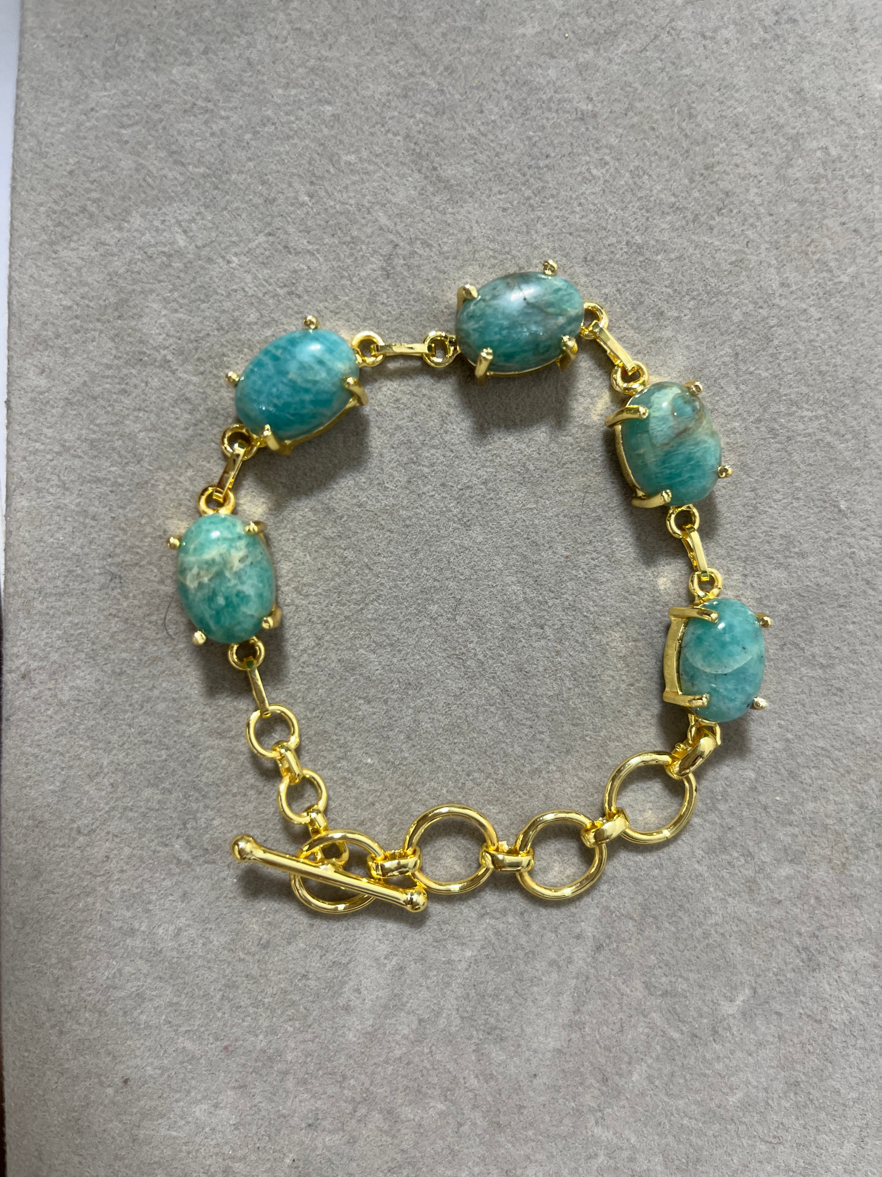 5 gemstone bracelet