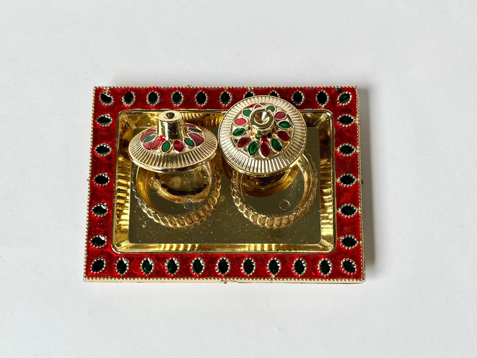kumkum Platter / Roli Chawal Platter / Indian festival rakhi
