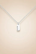 Sterling Silver Believe Pendant