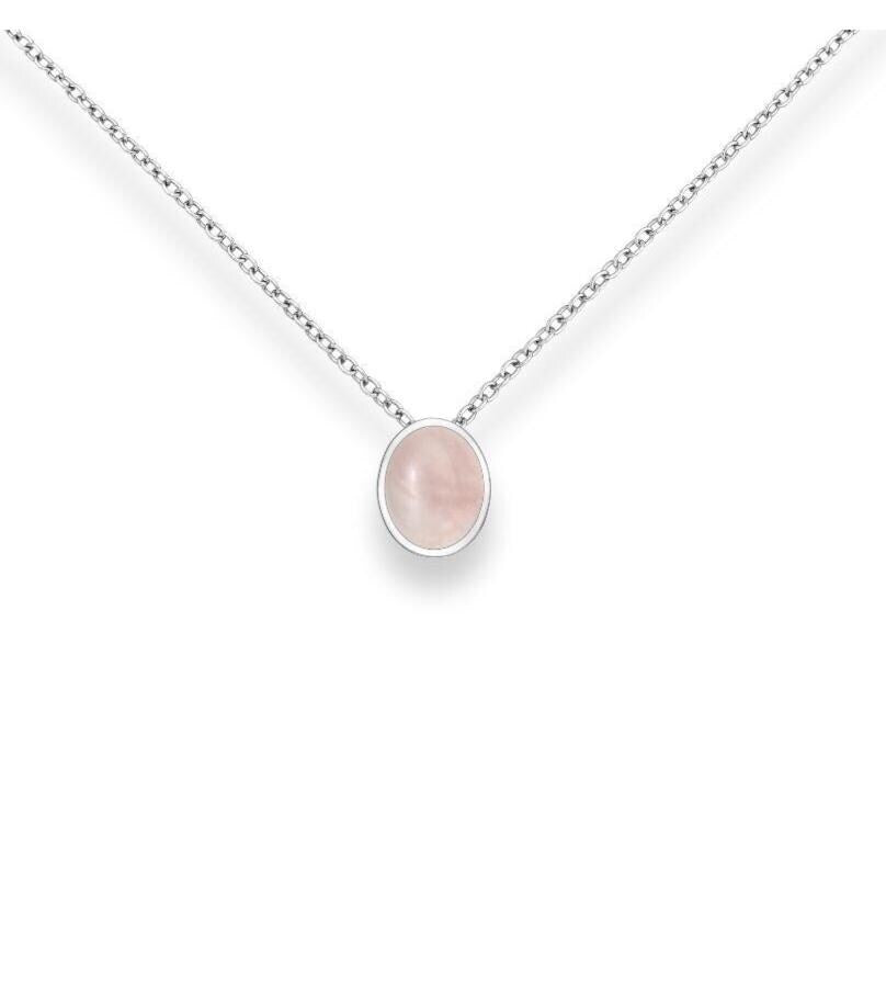 Birthstone Pendant: Minimalist Tiny Gemstone Pendant For Her, Necklace Charm