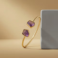 Purple Dusk Amethyst Bangle