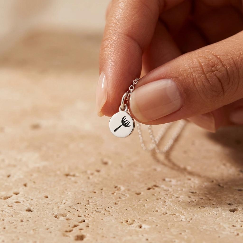 Sterling Silver Dandelion Pendant | Dainty Flower Charm Jewellery Gift | 18 Inch Silver Chain | Floral Necklace | 925 Silver Jewellery