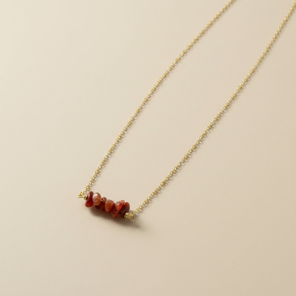 Handmade Crystal Necklace and earrings set