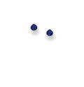 Teardrop Lapis Lazuli Stud Earrings – Sterling Silver Blue Gemstone Studs