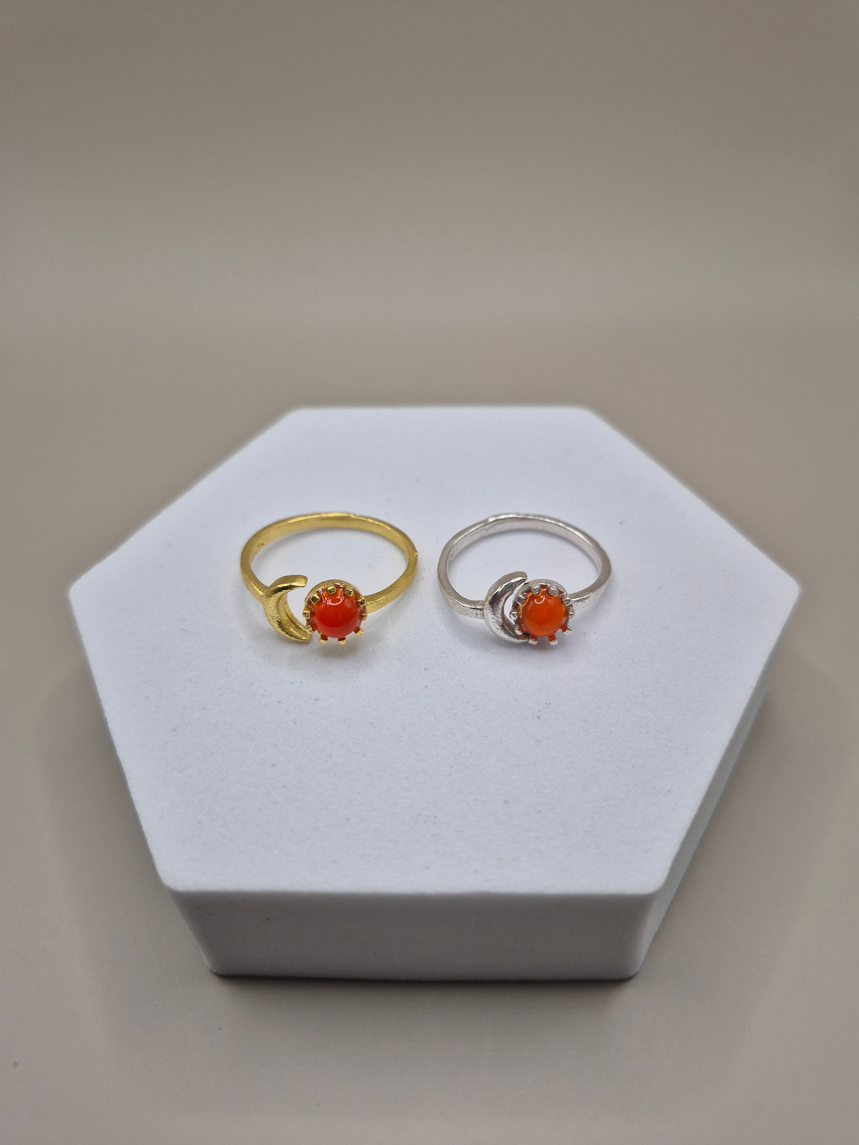 moon sun ring