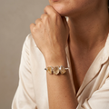 Golden Hour — Chunky Citrine Gemstone Bracelet