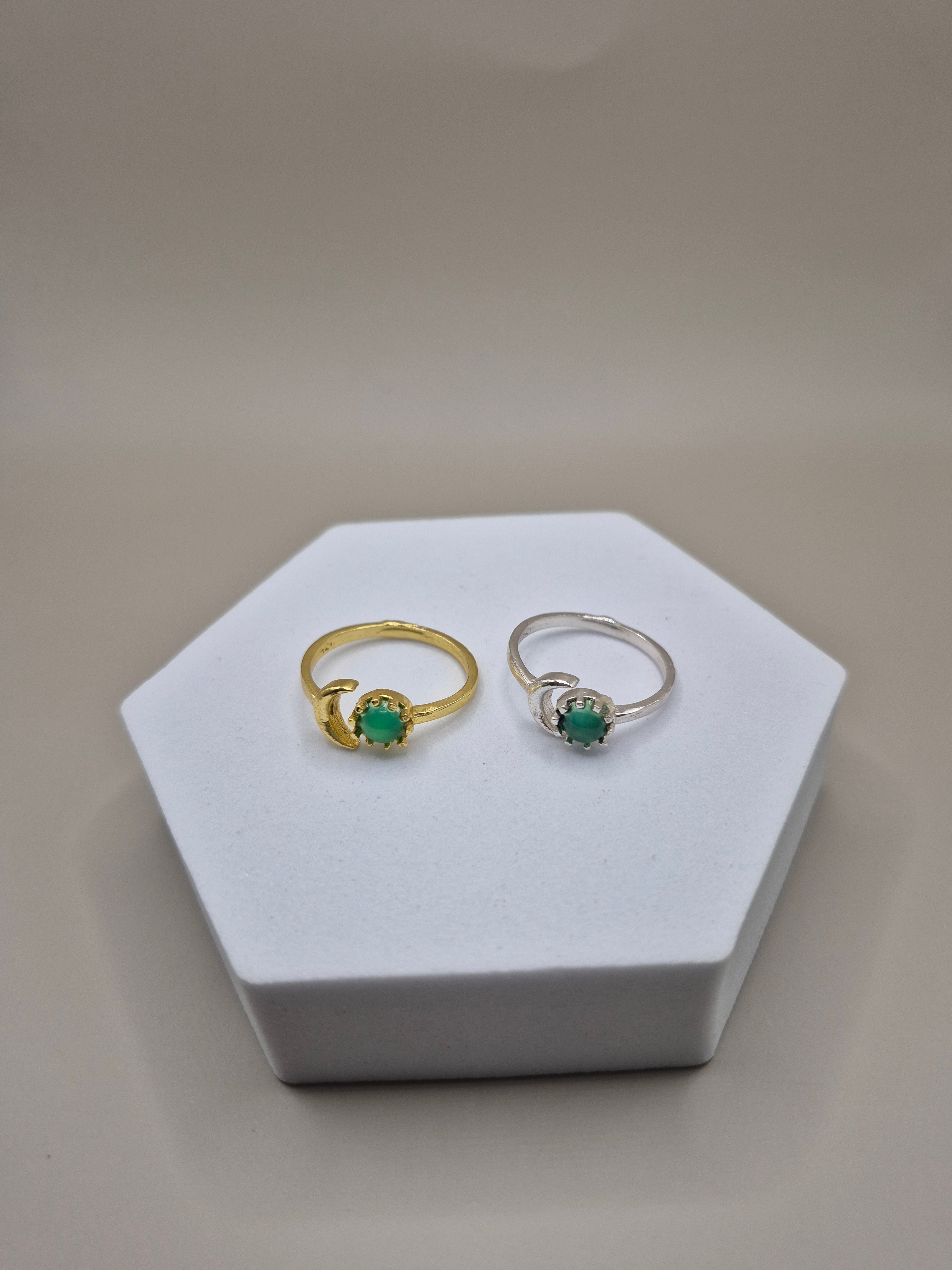 moon sun ring