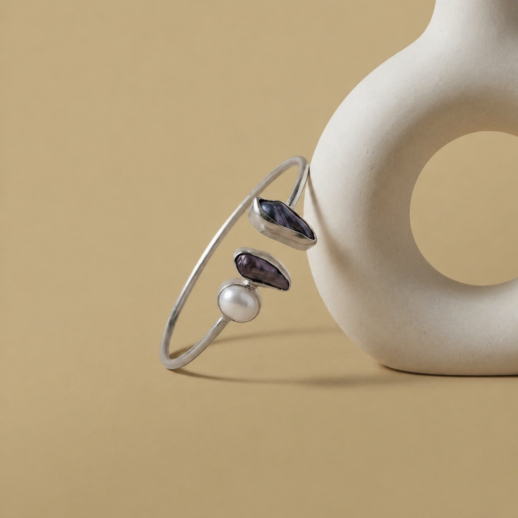 Pearl Tide Trio — Mother of Pearl Bracelet
