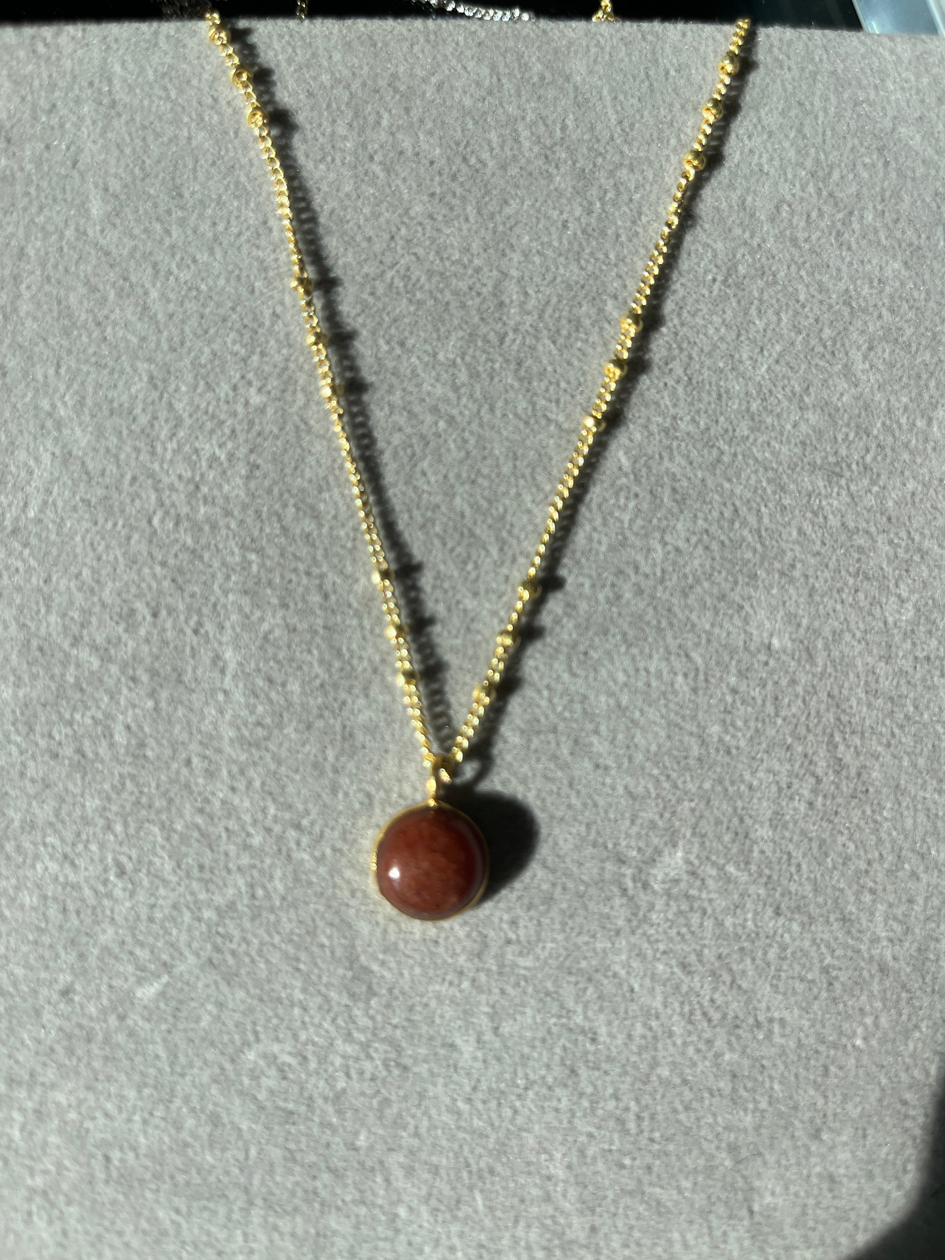 gemstone pendant
