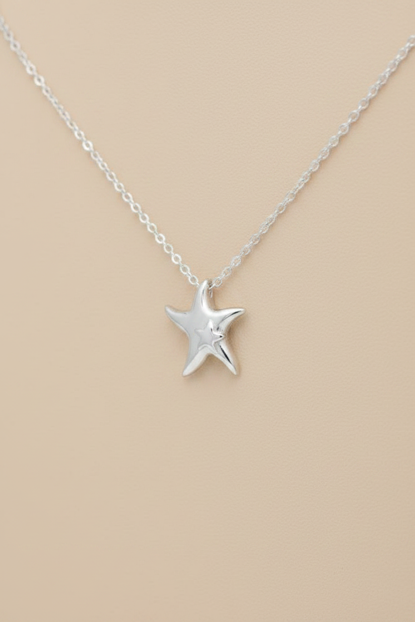 Sterling Silver Starfish Pendant