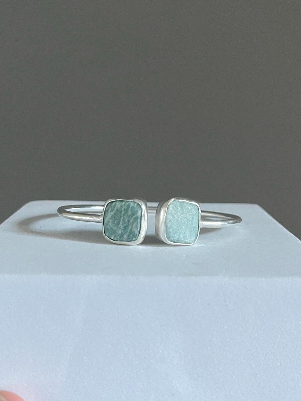 Amazonite Gemstone Adjustable Bracelet | Gift for Wedding | Boho Jewellery