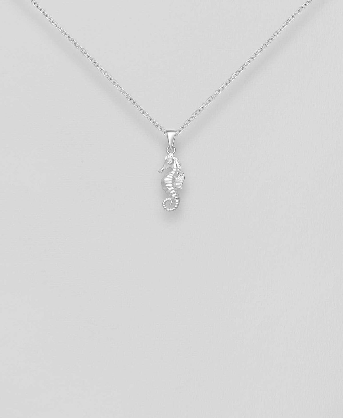 Sterling Silver Seahorse Pendant Necklace | Dainty Beach Jewellery | Sea Jewellery | Ocean Lover Gift