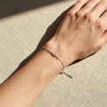 Sterling Silver Friendship Knot bracelet, Gift for Bridesmaid, Tiny Minimalist Jewellery