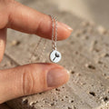 Sterling Silver Dandelion Pendant | Dainty Flower Charm Jewellery Gift | 18 Inch Silver Chain | Floral Necklace | 925 Silver Jewellery