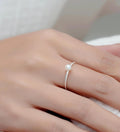 Freshwater Pearl Ring in Sterling Silver