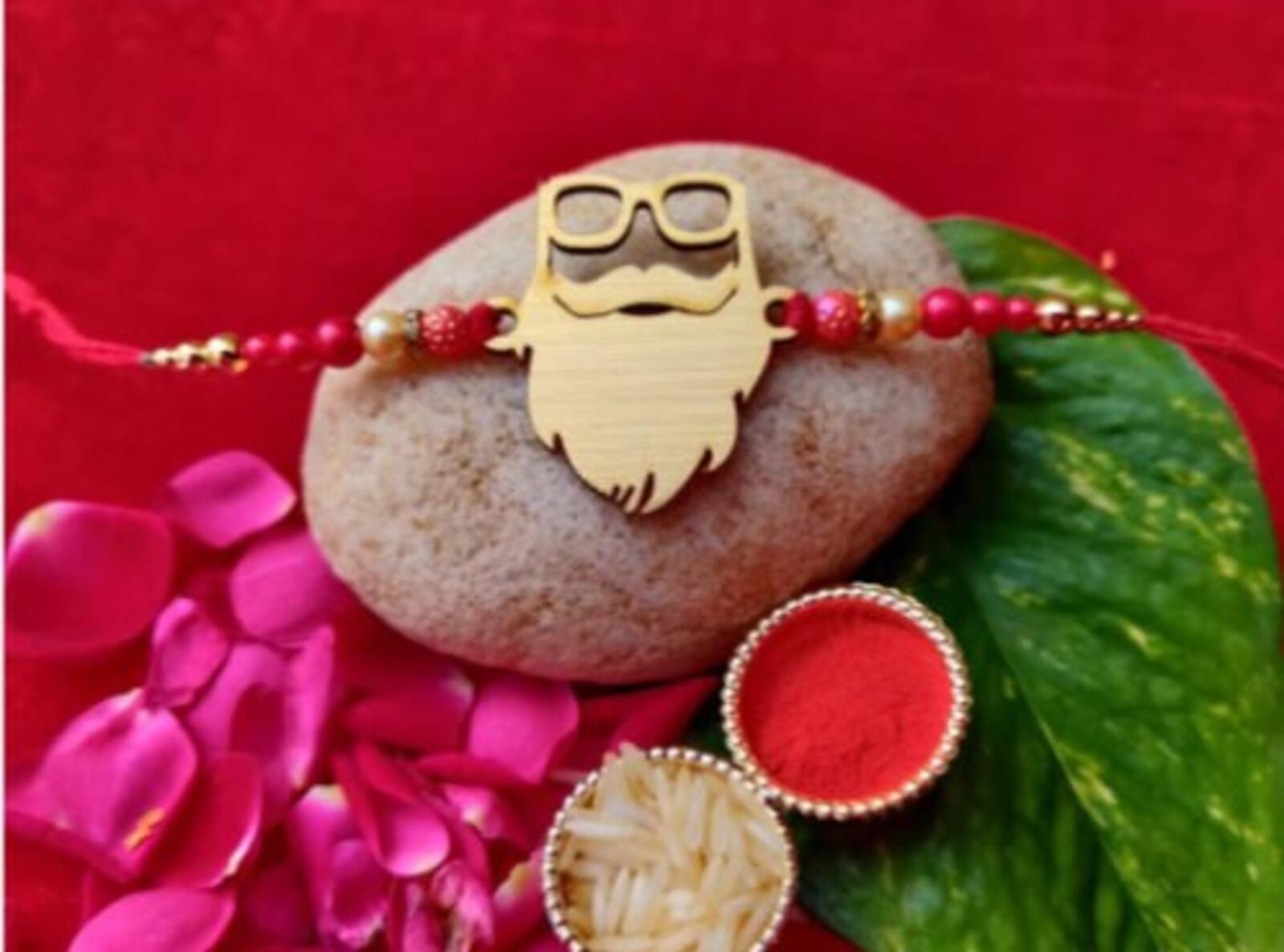 Beard Rakhi / Rakhri for Brother