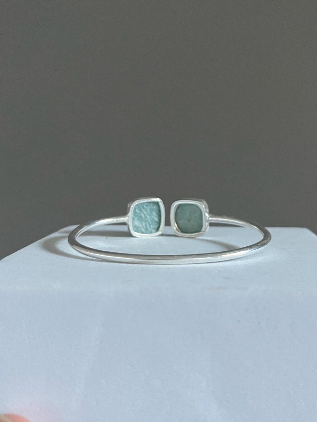 Amazonite Gemstone Adjustable Bracelet | Gift for Wedding | Boho Jewellery