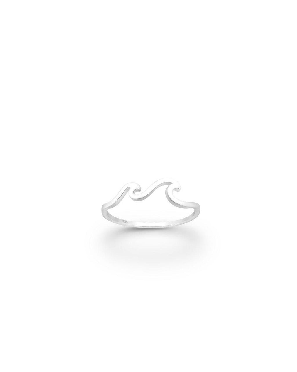 Sterling Silver Wave Ring
