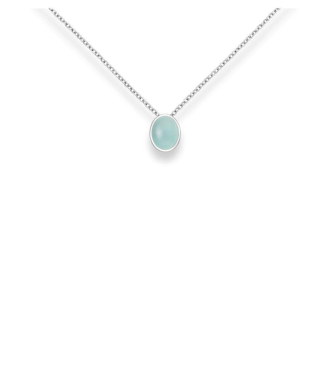 Birthstone Pendant: Minimalist Tiny Gemstone Pendant For Her, Necklace Charm