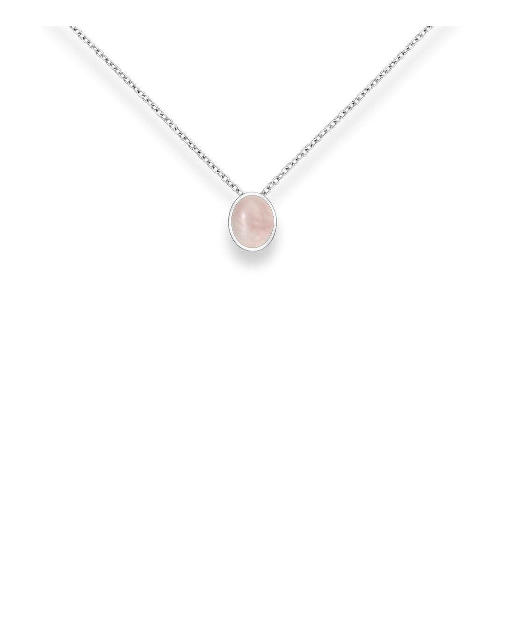 Birthstone Pendant: Minimalist Tiny Gemstone Pendant For Her, Necklace Charm