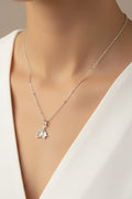 Holly Necklace in silver