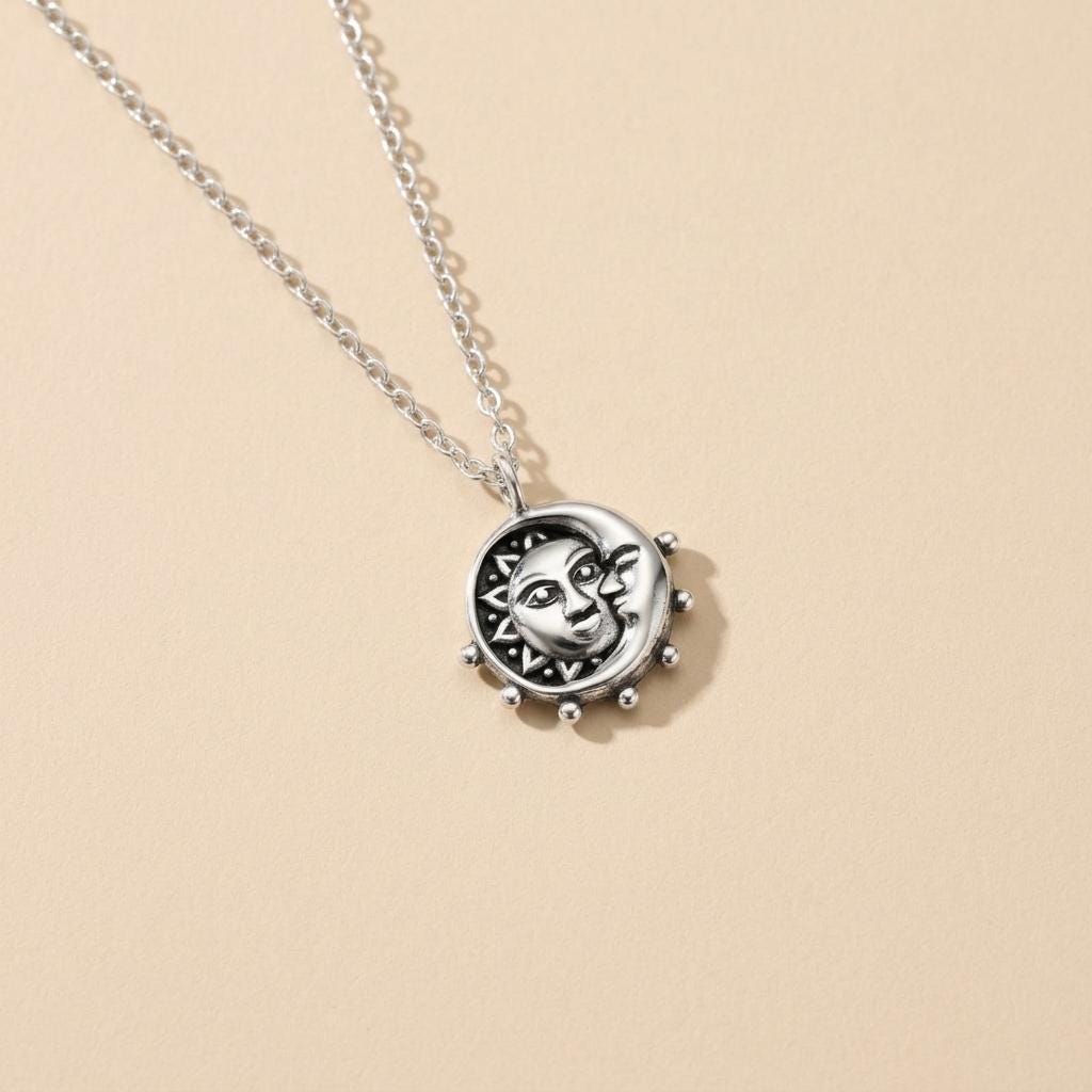 Sun and Moon Necklace – view 3
