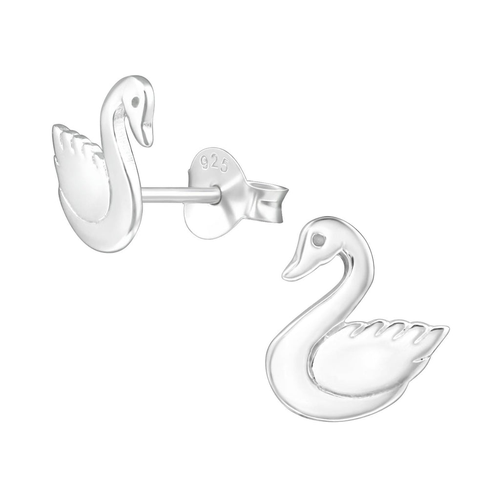Swan or Flamingo Stud Earrings – view 5